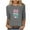 Grey, variant on lcziwo Women's 3/4 Sleeve Shirts Easter Eggs Graphic Tees Shirt Casual Round Neck Pullover Blouses Cute Rabbit Print Tunic Tops,Purple,M