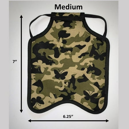 Hen Saver Hen Apron/Saddle (Made in USA) Color: Single Strap Butterfly Camo Size: Medium (Bantams)