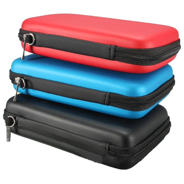 Gwong Electrónica Bolso de almacenamiento de consola de juegos anti-scratch con bolsa de malla para Nintendo New 3DLL