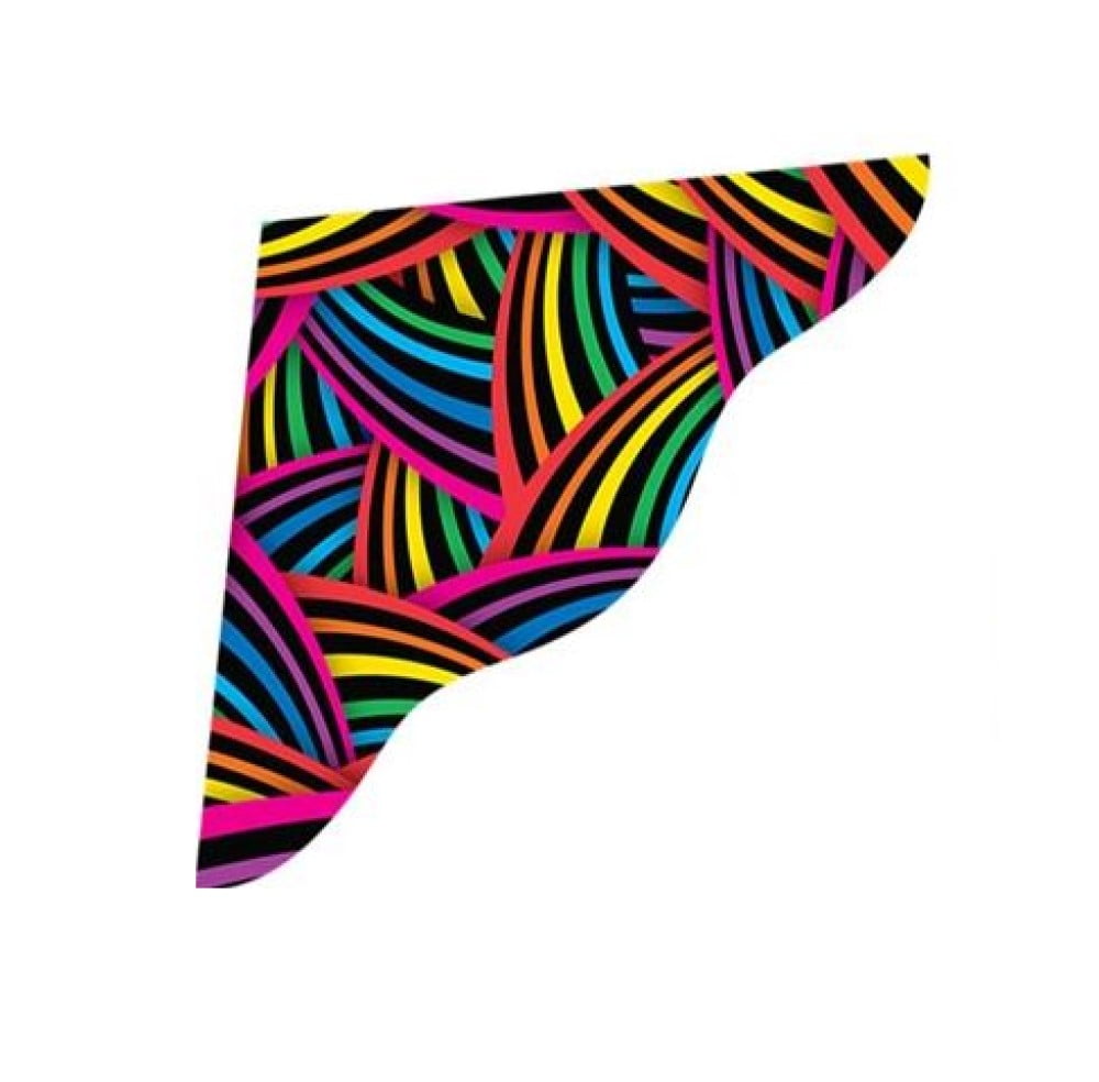 XKites DLX Delta Kite 42" Kite Tails, Handle & Line Included