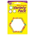 thumbnail image 2 of Trend Enterprises T-10740-6 Color Harm Hexa-Swirls Mini Accents Variety Pack - 6 per Pack, 2 of 2