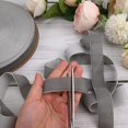 thumbnail image 4 of BokingOne Vintage Grey Velvet Ribbon, 1 Inch X 30Yds Single Face Velvet Ribbon for Gift Wrapping Home Wedding Party Decorations Arts Crafts, 4 of 7