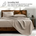thumbnail image 3 of Bare Home 7-Piece Heathered Bed in a Bag, Queen, Heathered Taupe, 3 of 5