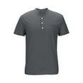 thumbnail image 4 of BLCHUNen Linen Shirts for Men Short Sleeve Casual Button Pullover Lightweight Breathable Summer Workout Tops with Pocket, 4 of 8