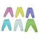 thumbnail image 3 of Paquete con 6 Pantalones Suaves para Bebé Niña combinación de colores pastel, Baby Planet México, Talla 0 a 3 Meses, 100% Algodón., 3 of 9