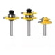 thumbnail image 2 of Fresa Router 1/4 Broca Ensamble Machimbrado Zanco Kit 3pzs, 2 of 7