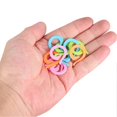 thumbnail image 2 of 500 Pcs Mixed Color Plastic Stitch Counting Rings Crochet Sewing Accessories, 2 of 4