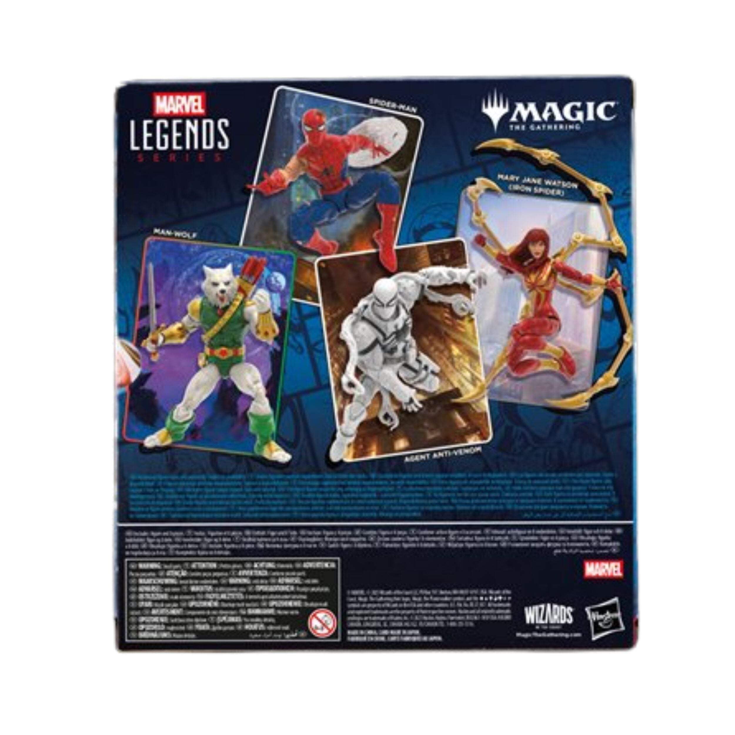 Marvel Legends Spider-Man Mary Jane Watson (Iron Spider) 6" Figure with Magic: The Gathering Card