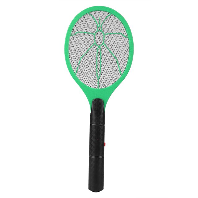 Inalámbrico Batería eléctrica Mosca Mosquito Swatter Bug Zapper Raqueta Insectos Killer Green Unbranded JY04141-03