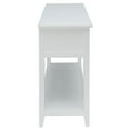 thumbnail image 4 of Bowery Hill Table Console en Blanc, 4 of 6