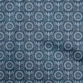 thumbnail image 1 of oneOone Viscose Chiffon Blue Fabric Aian Batik Diy Clothing Quilting Fabric Print Fabric By Yard 42 Inch Wide, 1 of 4