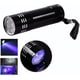 thumbnail image 3 of UV 9 LED 395nm UV flashlight UV pen flashlight for dirt flashlight, 3 of 5