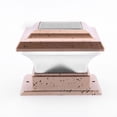 thumbnail image 6 of Infidev Gold Solar Post Lights Outdoor, Fence Cap Light for Posts, Patio Garden Decoration Lighting, Solar Powered and Light-Controlled, 6 of 7