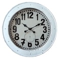 thumbnail image 1 of Yosemite Home Decor Vintage Wash 24 in. Wall Clock, 1 of 6