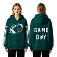 thumbnail image 7 of Football Shirts for Women Rugby Shirt Women Graphic Hoodie Oversized Hoodies for Women Long Sleeve V Neck Tops for Women Cute Hoodies Fall Sweaters for Women Lightweight Hoodies for Women, 7 of 7