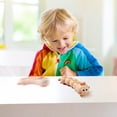 thumbnail image 4 of Brown Wind Up Crawling Caterpillar Toy For Kids Early Development With Clockwork Movement And Color Recognition Size Approx 5.9In Long Weight 0.13Lb Fun Playtime Activity, 4 of 5