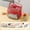 Red, variant on 48 Cube Ice Maker With Easy Press Lid, Double Layer Portable Ice Cube Container with Lid and Storage Box for Freezer, Handled Press-Type Ice Cube Tray with Lid and Bin for , (Red)