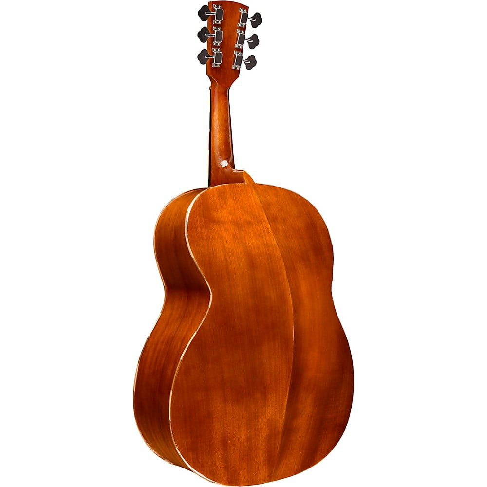 Natural New Lucida LG-GR1 Mariachi Series Acoustic Guitarron with Gig Bag