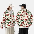 thumbnail image 6 of Xecao Rose Flowers for Sun Shirt-A lightweight, hoodie-style long-sleeve UV protection garment designed for other outdoor activities., 6 of 9