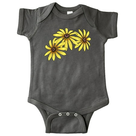 

Inktastic Black Eyed Susans Flowers Gift Baby Boy or Baby Girl Bodysuit