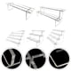 thumbnail image 3 of 1-5 Tier Acrylic Display Stand Transparent Ladder Display Riser Rack For Cupcake Perfume Jewelry Doll Figures Décor Organizer, 3 of 5