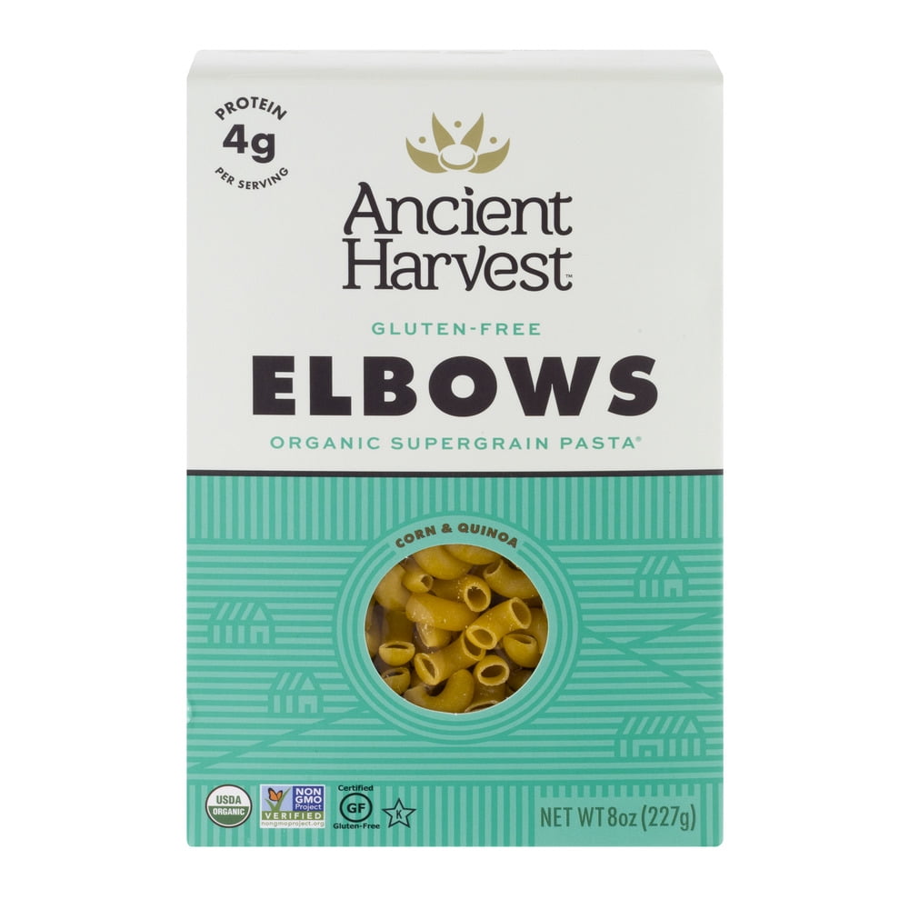 Ancient Harvest Organic Supergrain Pasta Elbows, 8 oz, 4g of Protein by Ancient Harvest