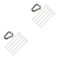 thumbnail image 1 of Maytalsory Stylus Tip Small Rubber Fluent Writing Hard Pen Nib No Scratches Easy Installment Lightweight Capacitive Touch Pen Point No.1 2Set, 1 of 6