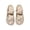 khaki, variant on Women EVA Clog Sandals Bow Mary Jane Closed Toe Breathable Non Slip Lightweight Casual Shoes