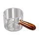 thumbnail image 4 of Jarra medidora de vidrio para café expreso, jarra de vidrio transparente, taza de leche pequeña para café, versátil, para bebidas frías y calientes marrón y 60ml, 4 of 8