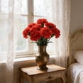 thumbnail image 6 of PBAZIH Artificial Carnation Flowers for Home Decor, Plastic Simulation Decoration, Elegant Gift for Mom, Perfect for Desktop Decorations and Holiday Celebrations, Meaningful and Thoughtful Present, 6 of 6