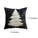 thumbnail image 3 of Christmas Soft Weave Pillowcases Standard Size Breathable-Friendly Pillow Shams Decorative Weave Pillow Case Covers, 3 of 8