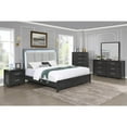 thumbnail image 4 of New Classic Furniture Odessa 6-Drawer Solid Wood Dresser in Charcoal, 4 of 10