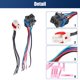 thumbnail image 4 of 1 Juego 7-Pin y 4-Pin Cable Cables Neutral Interruptor Conector 88862288, 4 of 6