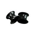 thumbnail image 2 of Pair of Ear Plugs Tunnels Silicone UV Glow Flexible Expanders Comfortable Fit, 2 of 8