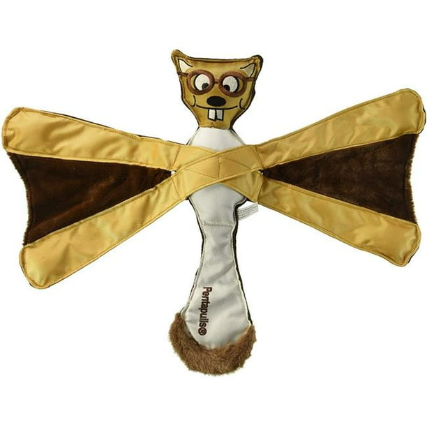 Doggles TYPESQ16 Pentapulls Flying Squirrel Dog Toy - Walmart.com ...
