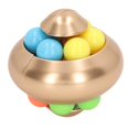 thumbnail image 4 of Rotating Ball Puzzle Toy, Stress Relief Puzzle Ball Mellow   For Teenager For Office Gold, 4 of 8