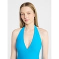 thumbnail image 3 of No Boundaries Halter Maxi Dress, Women's & Women's Plus Sizes XXS-4X, 3 of 4