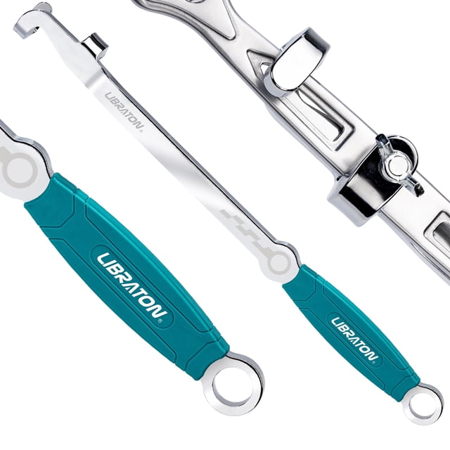 LIBRATON Barre d'Outil d'Extension de Clé 15 Pouces, Rallonge de Clé Universelle Robuste pour un Levier Maximal, Adaptateur d'Extension de Couple pour Automobile R