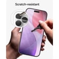 thumbnail image 4 of Protector de pantalla y cámara de vidrio templado ZAGG Glass+ para iPhone 17 Pro, 4 of 9
