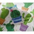 thumbnail image 5 of oneOone Polyester Lycra Fabric Leaves & Floral Block Printed Fabric 1 Yard 56 Inch Wide, 5 of 5