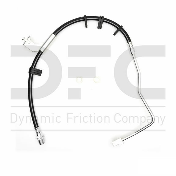Front Right Dynamic Friction Company Brake Line Hose 350-47345 For 1997-1999 Chevrolet P30, 1997-1999 GMC P3500