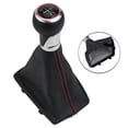 thumbnail image 3 of Gear Shift Knob Gaiter Red Line Boot Cover For A4 For S4 For B8 For 8K 2007-2015 Mingyqi, 3 of 7