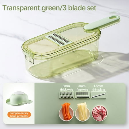 

Kitchen Appliances Clearance Shredded Vegetable Cutting Artifact Kitchen Radish Potato Shreds Multi-functional Hand Grater Grater Grater