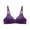 Purple, variant on Herrnalise New Activewear Women's Comfort Devotion Underwire Bra, Full Coverage Convertible T-Shirt Bra