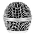 thumbnail image 1 of Miangastore Mic Cover Microphone Grille Mesh Metal Silver 1Pack, 1 of 8