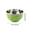 thumbnail image 3 of Sentmoon Bol en Acier Inoxydable Bol en Acier Inoxydable 304 Bol pour Enfants à Double Couche Originalité Bol Sammy Bol à Soupe Bol à Souper Bol à Riz Isolé Bol Coloré pour la Maison, 3 of 6