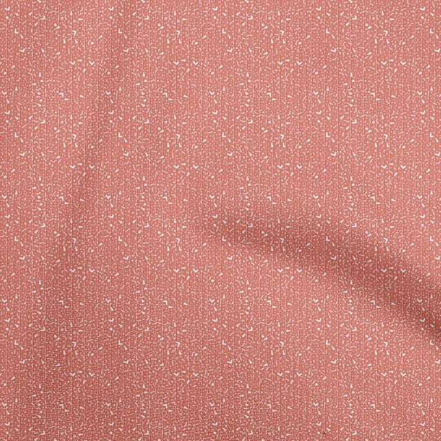 oneOone Polyester Spandex Orange Fabric Abstract Fabric For Sewing Printed Craft Fabric By The Yard 56 Inch Wide