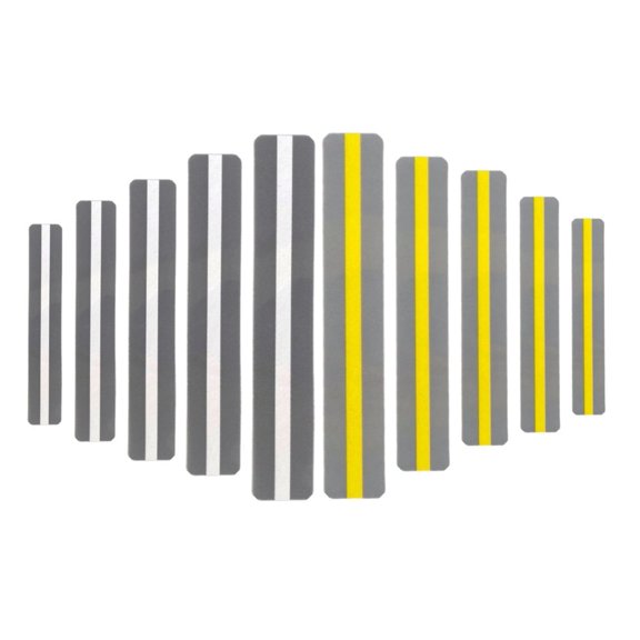 CCOCC 10 Pack Guided Reading Strips,Dyslexia Highlight Strips for Books,Student Teacher Supply