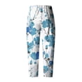 thumbnail image 3 of Pantalon à Taille Élastique pour Femmes Pantalon Décontracté pour Femmes avec Poches Ajusté Taille Haute Élastique Imprimé Pantalon de Sport en Coton et Lin Pantalon en Coton et Lin pour Femmes Pantalon Taille Haute pour Femmes Pantalon pour Femmes à Taille Élastique, 3 of 6