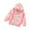 Pink, variant on Toddler Jacket Winter Baby Girls Boys Cartoon Floral Print Zipper Hooded Windproof Windbreaker Outwear Kids Top Coat & Outerwear White 0 Months-6 Months